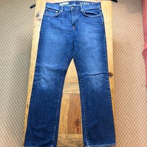 Gap 1969 jeans - dark wash faded - 33x32